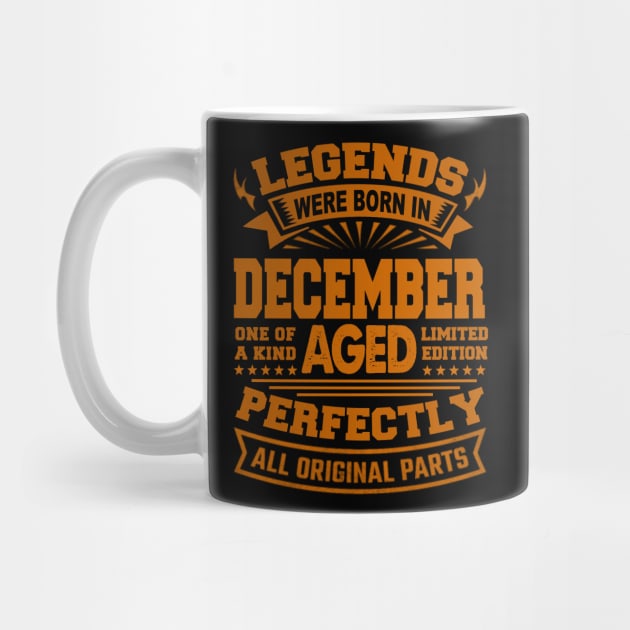 Legends Were Born in December by BambooBox